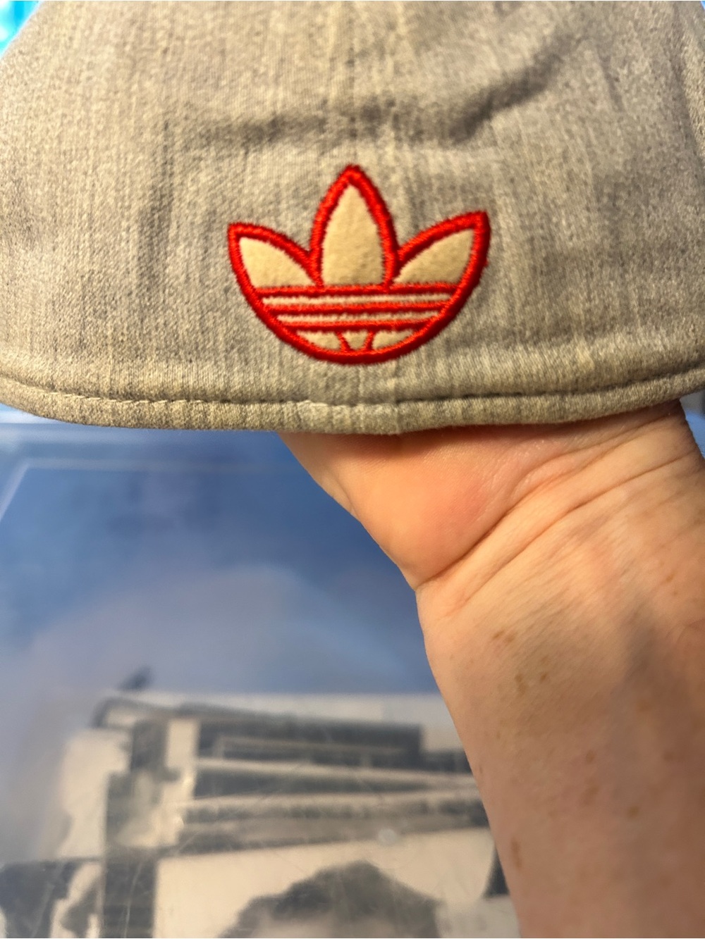 adidas Purple and Red Snapback Hat - Picture 2 of 11